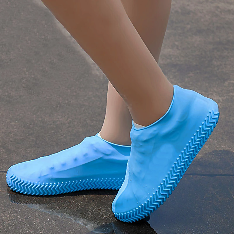 3 Cubre Zapatos Impermeables de Silicón Antiderrapantes