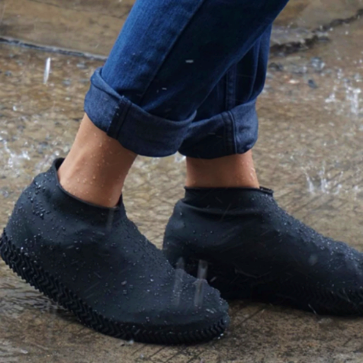 3 Cubre Zapatos Impermeables de Silicón Antiderrapantes