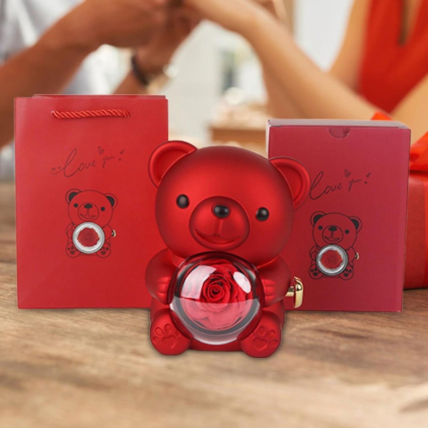 Oso Mágico de Rosa