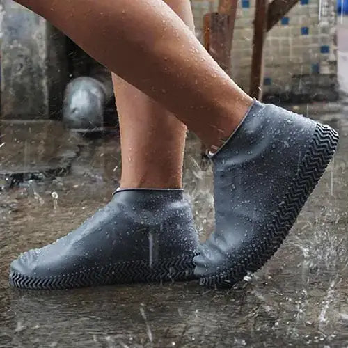 3 Cubre Zapatos Impermeables de Silicón Antiderrapantes