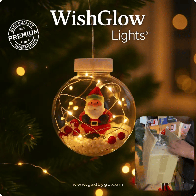 Esfera navideña "WishGlow Lights" ®