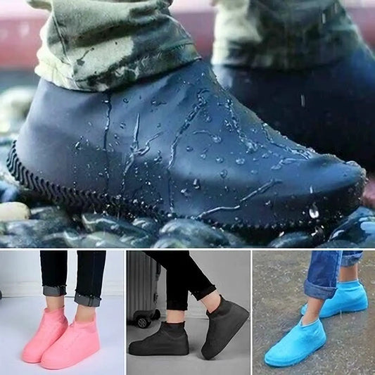 3 Cubre Zapatos Impermeables de Silicón Antiderrapantes