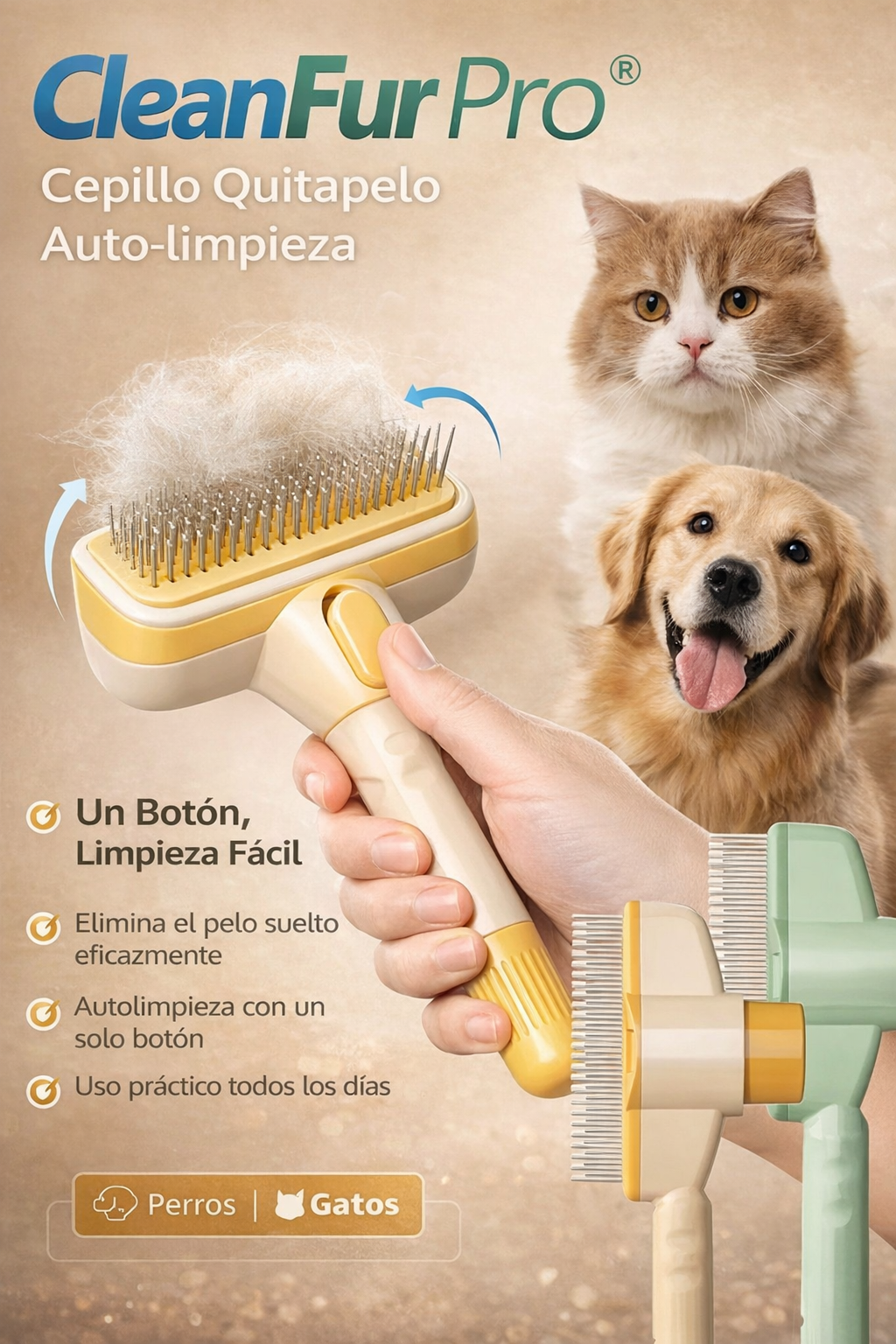 Cepillo CleanFur Pro®